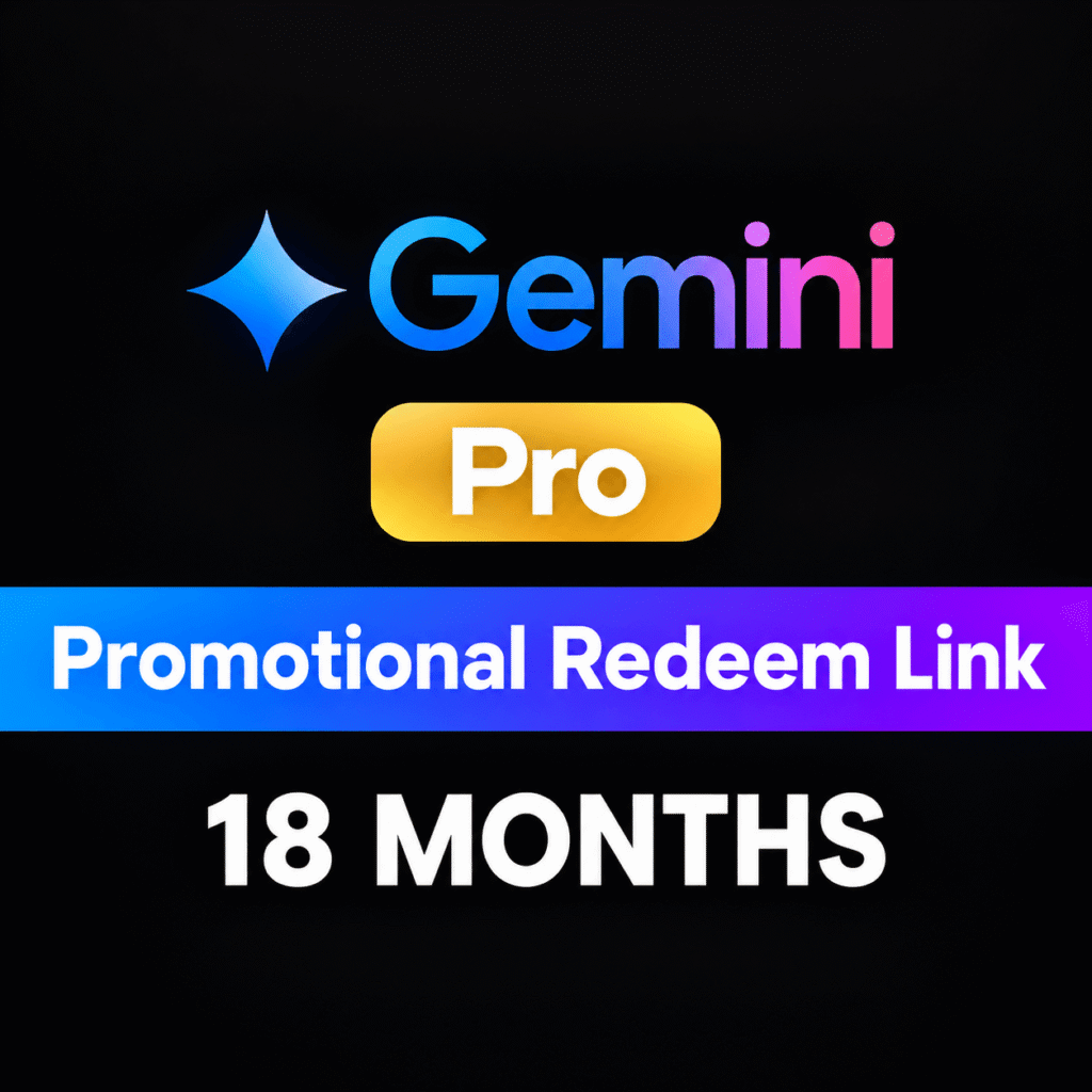 Google Gemini AI Pro — 18 Months Subscription limited offer